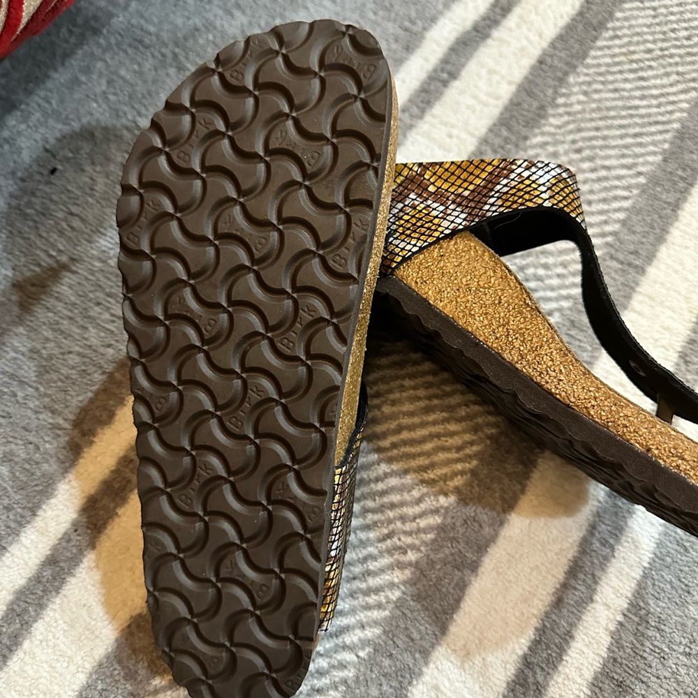 Birkenstock Gizeh Regular Python Brown - image 5